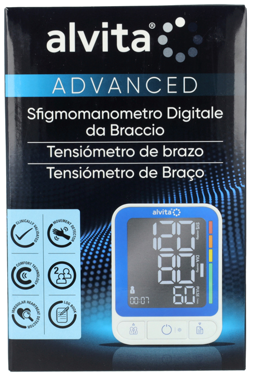 ALVITA SFIGMOMANOMETRO DA BRACCIO AUTOMATICO ADVANCE