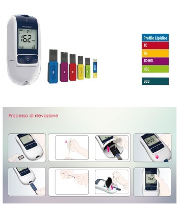 DISPOSITIVO PER PROFILO LIPIDICO LIPIDOCARE