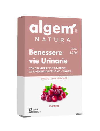 ALGEM LADY BENESSERE VIE URINARIE 20 CAPSULE 710 MG