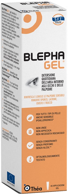 Blephagel - Gel Ipoallergenico per Igiene di Palpebre e Ciglia - 30 g