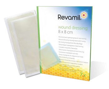 GARZA MEDICATA REVAMIL 8X8CM 7 PEZZI