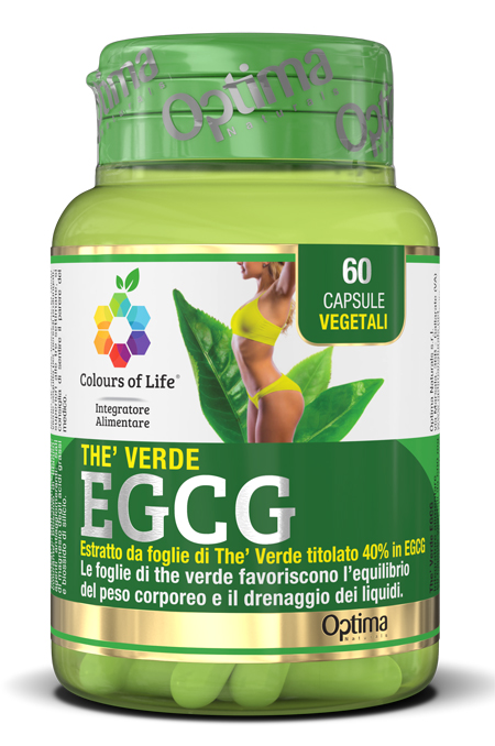 COLOURS OF LIFE THE VERDE EGCG 60 CAPSULE 551 MG