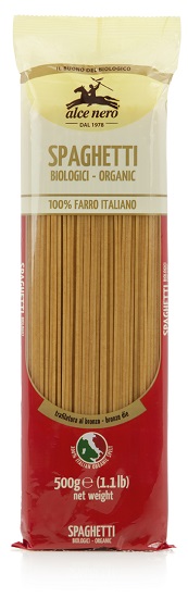 SPAGHETTI 100% SFARINATO DI FARRO BIO 500 G