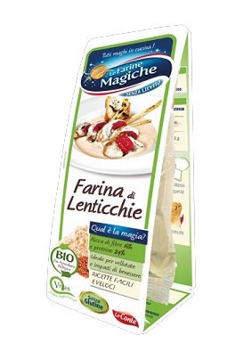 IPAFOOD FARINA DI LENTICCHIE ROSSE BIOLOGICA 100 G