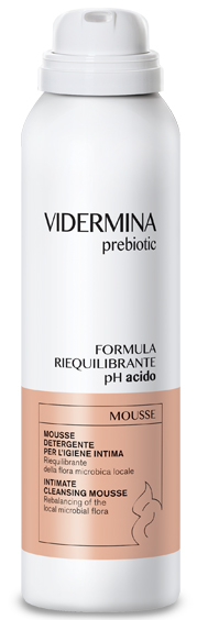 Vidermina Prebiotic Mousse Detergente Intimo 150 ml