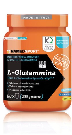 Named Sport L-Glutammina - Integratore di Aminoacido - 250 g