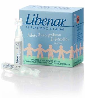 Libenar - Soluzione Fisiologica - 15 Flaconcini da 5 ml
