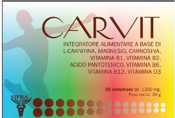 CARVIT 30 COMPRESSE DA 1300 MG