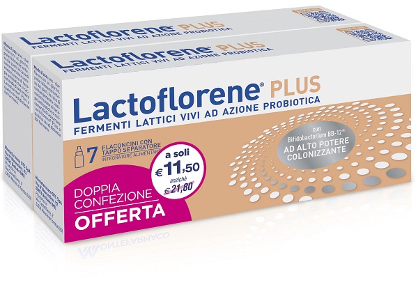 LACTOFLORENE PLUS BIPACK 7 FLACONI 140 ML