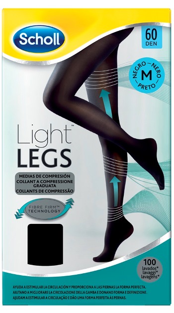 SCHOLL LIGHTLEGS 60 DENARI TAGLIA M COLORE NERO 1 PAIO