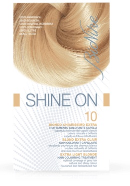 BioNike Shine On - Tintura Permanente Capelli - Colore 10 Biondo Chiarissimo Extra