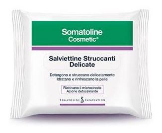 SOMATOLINE COSMETIC SALVIETTINE STRUCCANTI 20 PEZZI