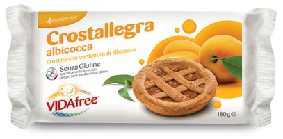 VIDAFREE CROSTALLEGRA ALBICOCCHE 180 G