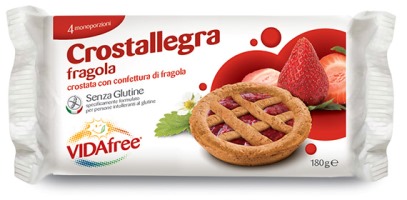 VIDAFREE CROSTALLEGRA FRAGOLA 180 G