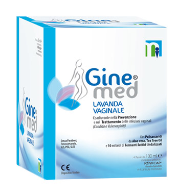 GINEMED LAVANDA VAGINALE 4 FLACONI DA 100 ML CON CANNULA
