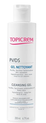 TOPICREM PV/DS GEL DETERGENTE 200 ML