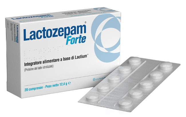 Lactozepam Forte Integratore Proteine del Latte 20 Compresse