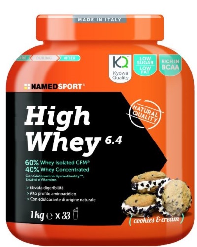 NAMED SPORT HIGH WHEY COOKIES AND CREAM 1 KG