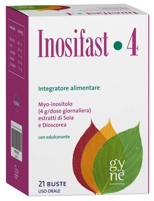 Inosifast 4 Integratore per Disturbi del Ciclo 21 Bustine