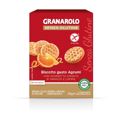 GRANAROLO BISCOTTO GUSTO AGRUMI SENZA GLUTINE 125 G