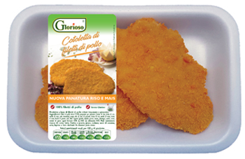 COTOLETTA DI FILETTI DI POLLO FRESCA COTTA 220 G