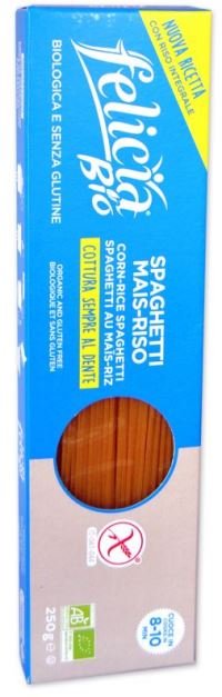 FELICIA BIO MAIS RISO NEW SPAGHETTI 250 G
