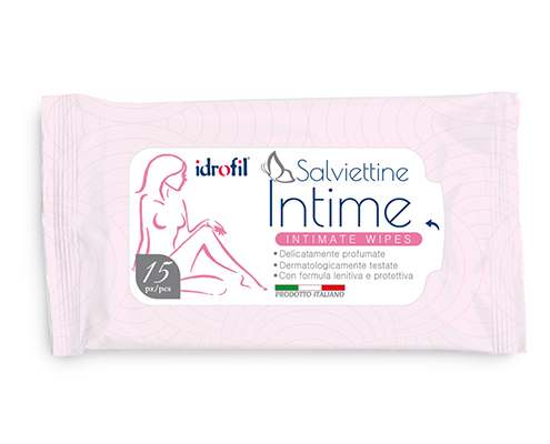 IDROFIL SALVIETTINE INTIME 15 PEZZI