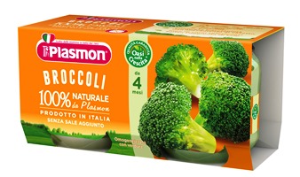 PLASMON OMOGENEIZZATO BROCCOLI 2 X 80 G