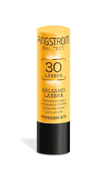 Angstrom Protect - Balsamo Solare Labbra Protettivo con Protezione Alta SPF 30