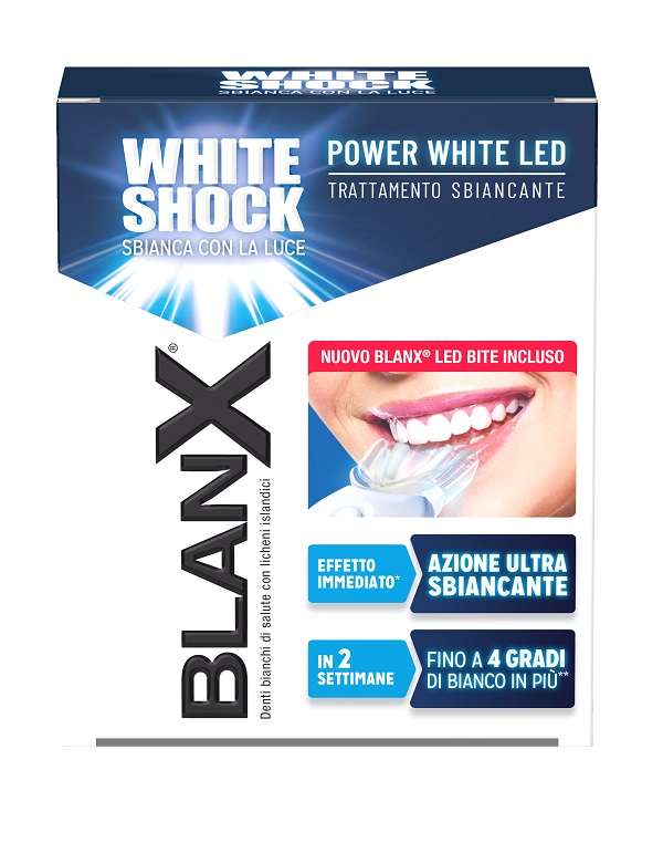BLANX WHITE SHOCK TRATTAMENTO POWER WHITE GEL 30 ML CON BITE