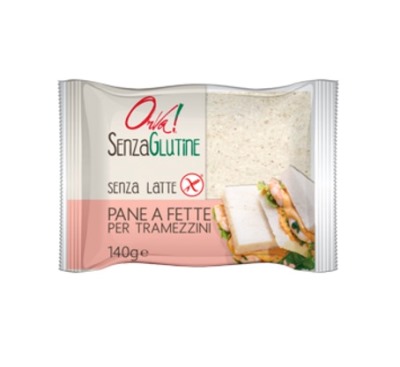 ORVA PANE A FETTE PER TRAMEZZINI ORVA SENZA GLUTINE 140 G