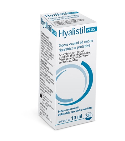 sifi spa hyalistil plus - collirio ad azione riparatrice e protettiva - 10 ml