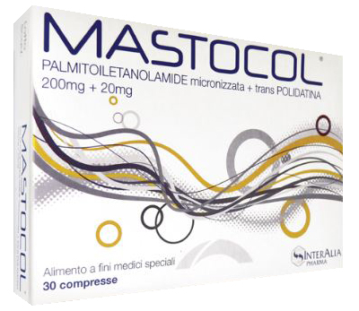 Mastocol 200 + 20 mg - Trattamento Intestino Irritabile - 30 Compresse