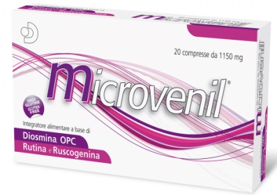 Microvenil Integratore per Microcircolo 20 Compresse