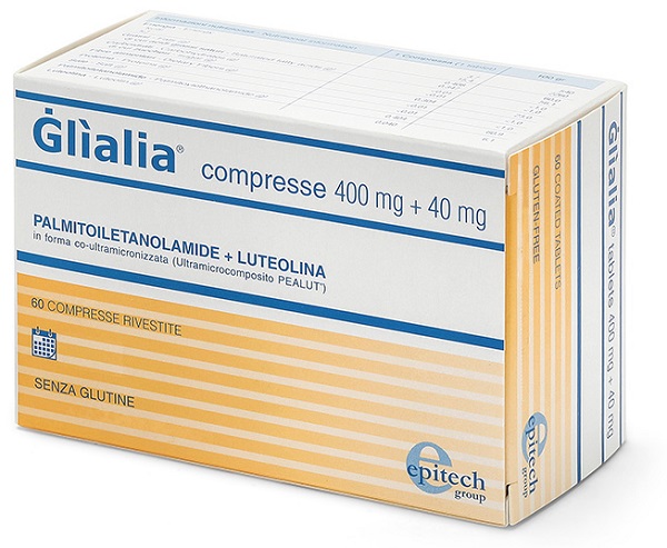 Glialia 400+40mg Integratore per Disturbi Neuroinfiammatori 60 Compresse