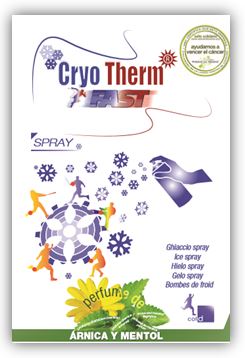 CRYO THERM FAST GHIACCIO SPRAY ALL'ARNICA E MENTOLO PER L'APPLICAZIONE DEL FREDDO E CRIOTERAPIA