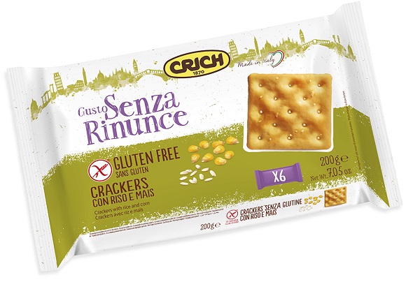 GUSTO SENZA RINUNCE CRACKERS SALATI CON OLIO EXTRAVERGINE DIOLIVA 2% 200 G