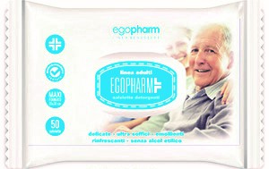 EGOPHARMA LINEA ADULTI SALVIETTE DETERGENTI 50 PEZZI