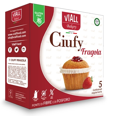 CIUFY FRAGOLA 5 MONOPORZIONI X 37 G