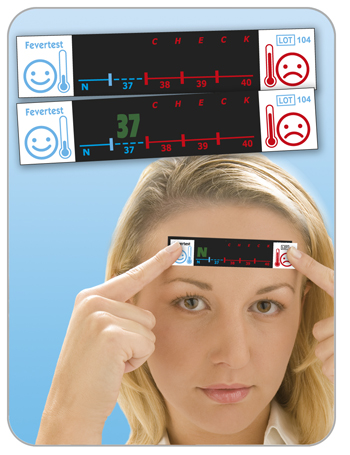 TEMOMETRO FONTALE FEVERTEST TEMPO DI RILEVAZIONE 15 SECONDIINFRANGIBILE PLURIUSO 1 PEZZO