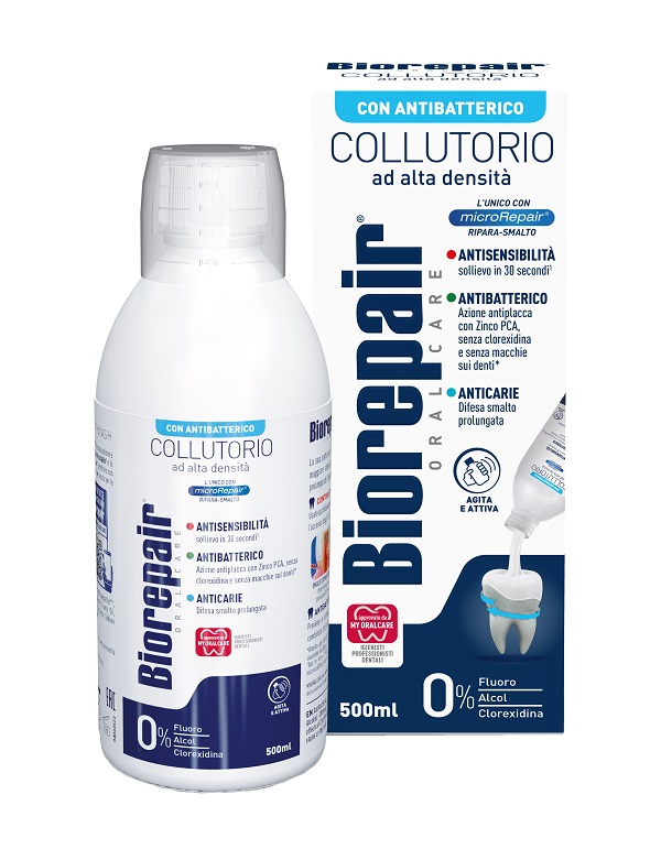BIOREPAIR COLLUTORIO 3IN1 ANTIBATTERICO 500 ML