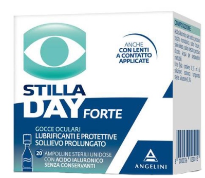 Stilladay Forte 0.3% - Collirio con Acido Ialuronico - 20 Ampolle