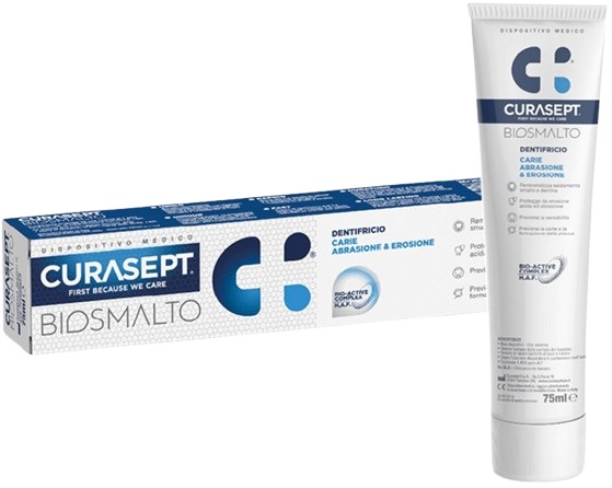 Curasept Biosmalto - Dentifricio Protezione Carie - 75 ml