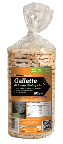 Named Sport Gallette di Avena Biologiche - 100 g