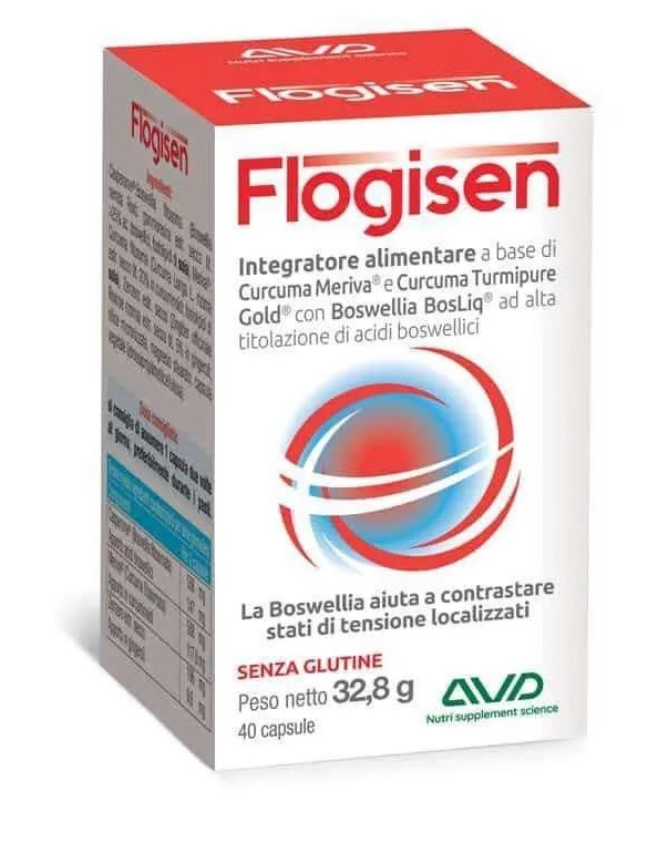Flogisen - Integratore per Contrastare Stati di Tensione Localizzati - 40 Capsule