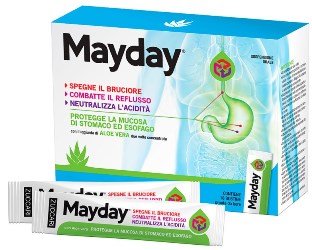Zuccari Mayday - Trattamento di Bruciore, Reflusso e Acidità - 18 Stick x 10 ml