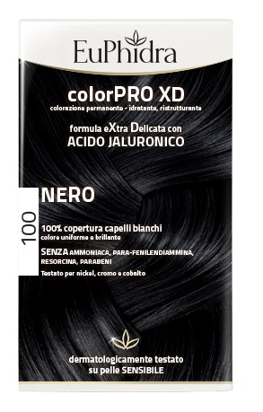 Euphidra ColorPro XD 100 Nero Tintura Capelli