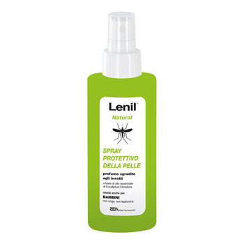 LENIL NATURAL SOLUZIONE ANTIZANZARA IN FLACONE + POMPA SPRAY100 ML