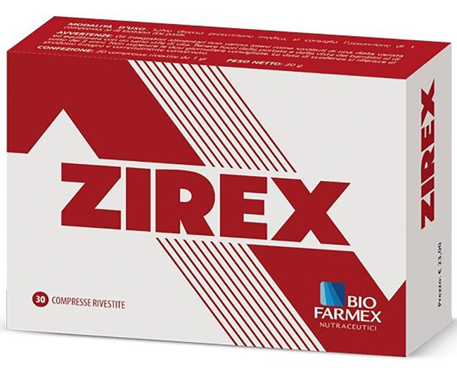 biofarmex srl zirex 30 compresse rivestite