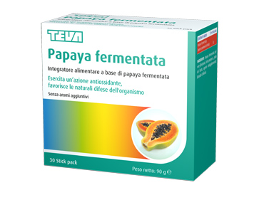 PAPAYA FERMENTATA TEVA 30 BUSTE 3 G